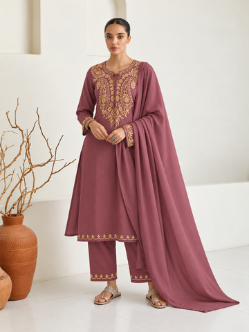 Onion Embroidered Co-ord Set