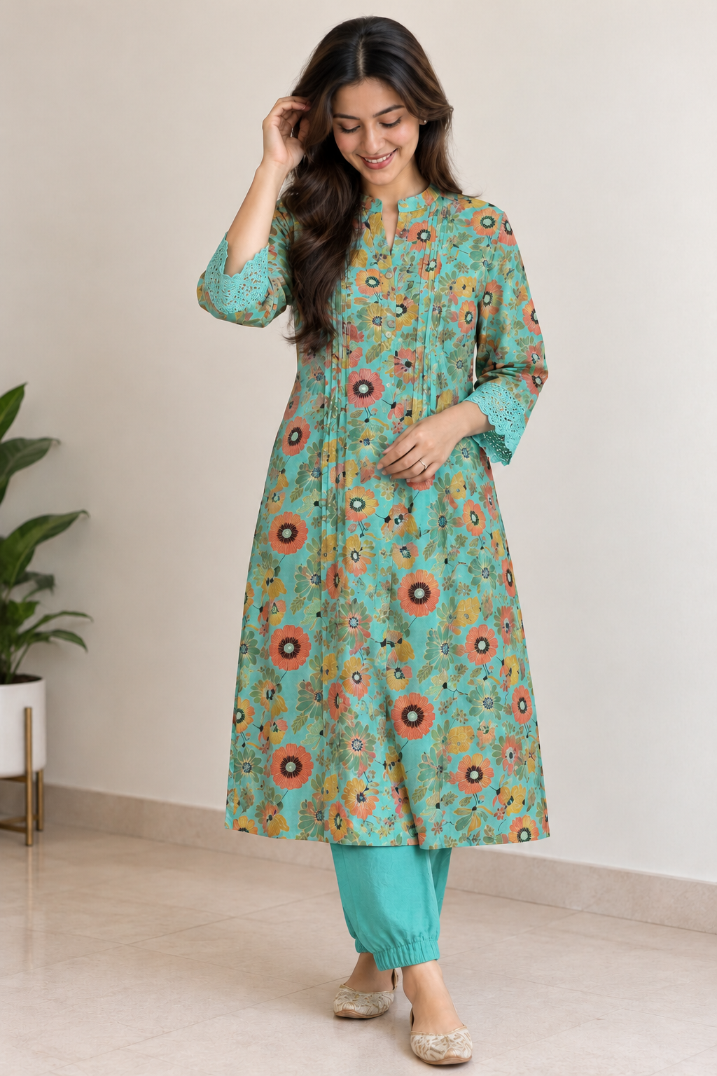 Printed Cotton Co-ord Sets for Women