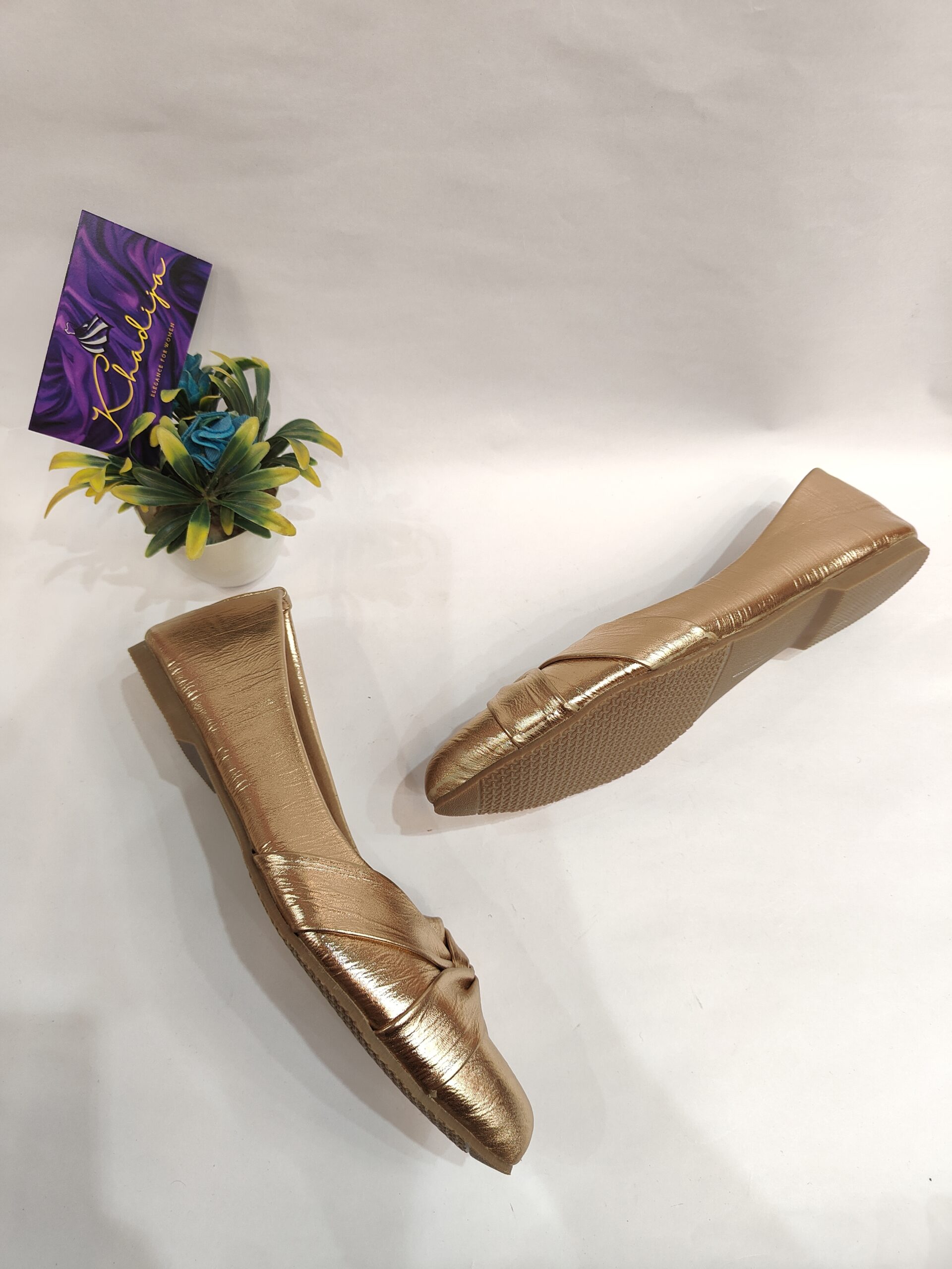 Comfort Luxe Flat Bellies - Rose gold - Image 2