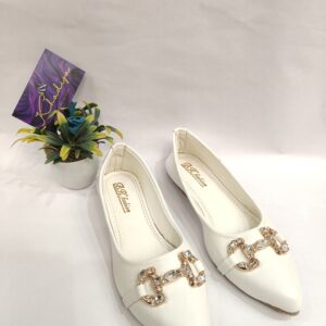 Comfort Luxe Flat Bellies - White